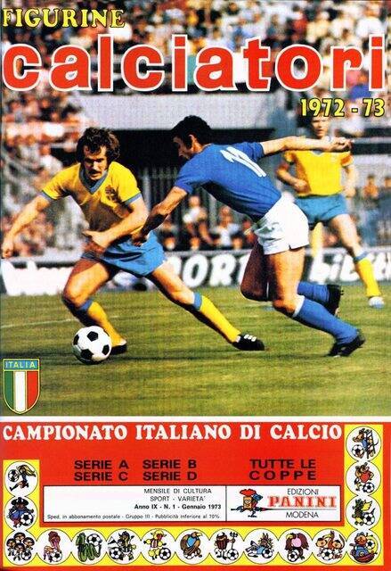 Liga Italiana 72-73' (Panini, 1972): Categoría Normal