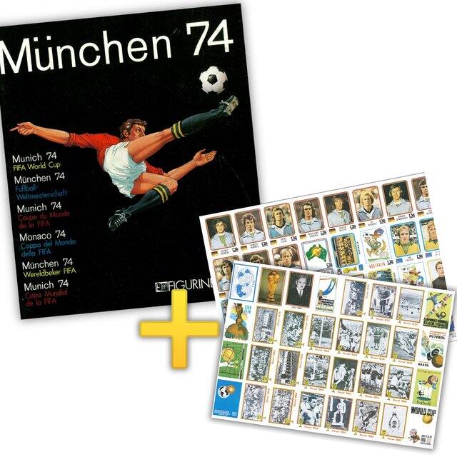 Copa Mundial 74' Alemania Germany (Coda, 1974) Álbum + Set Láminas Categoría Premium