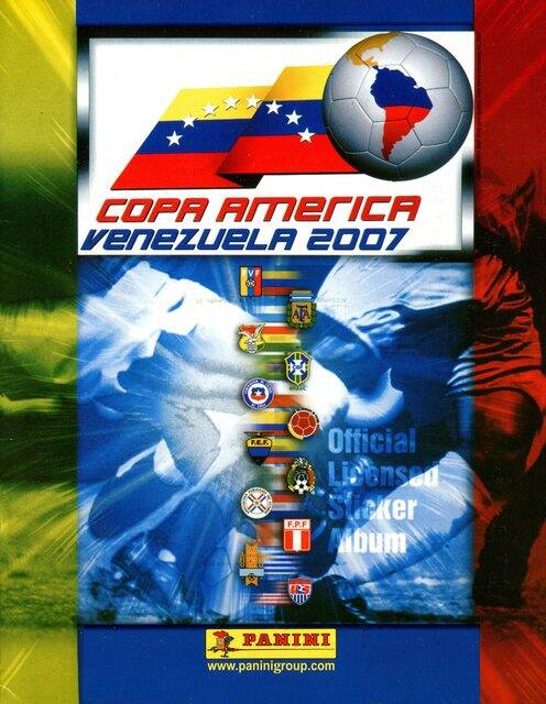 Copa América 2007 Venezuela (Panini, 2007): Categoría Premium