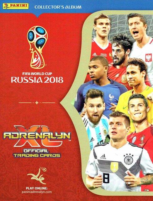 Adrenalyn XL 2018 Russia [World Cup] (Panini, 2018): Categoría Normal