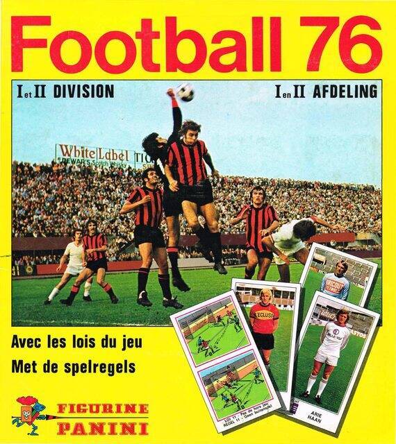 Liga Belga 76' (Football Belgium) (Panini, 1976): Categoría Normal