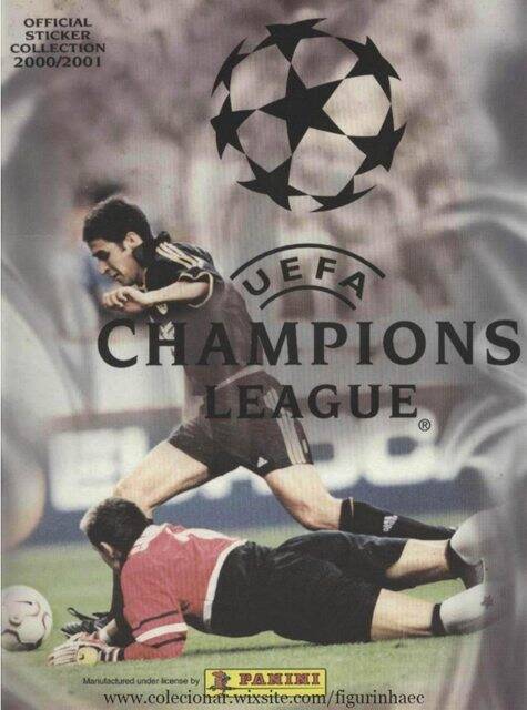 Champions League 2000-2001 (Panini, 2000): Categoría Normal