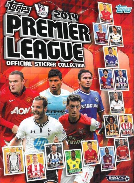 Liga Inglesa (Premier League) 2014 (Panini, 2014): Categoría Normal