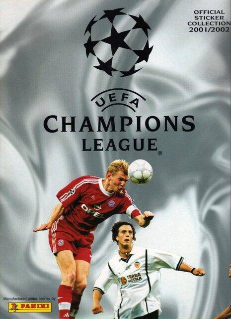 Champions League 2001-2002 (Panini, 2001): Categoría Premium