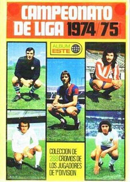 Liga Española 74'-75' (Panini, 1974): Categoría Normal