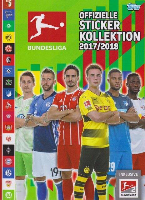 Liga Alemana (Bundesliga) 2017-18 (Topps, 2017): Categoría Normal