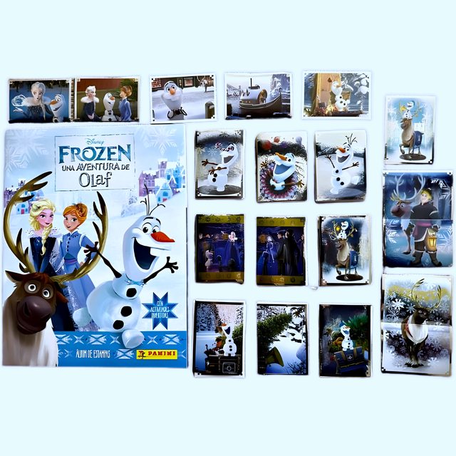 Frozen Olaf otra aventura congelada: Álbum Completo A Pegar
