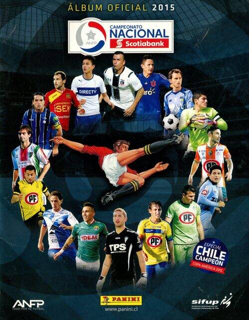Fútbol 2015 Chile (Panini, 2015): Categoría Premium