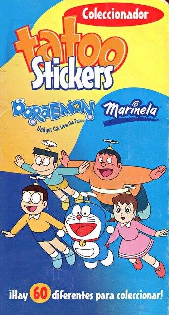 Doraemon, Tatoo Stickers Coleccionador (Marinela, 2003): Categoría Premium
