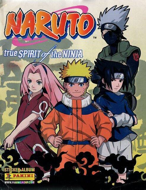 Naruto Shippuden True Spirit of the Ninja (Panini, 2008): Categoría Premium