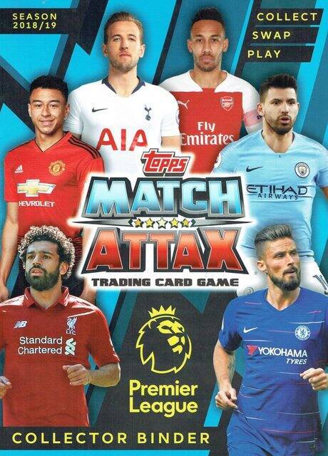 Liga Inglesa Match Attax 2018-19 (Premier League) (Panini, 2018): Categoría Normal
