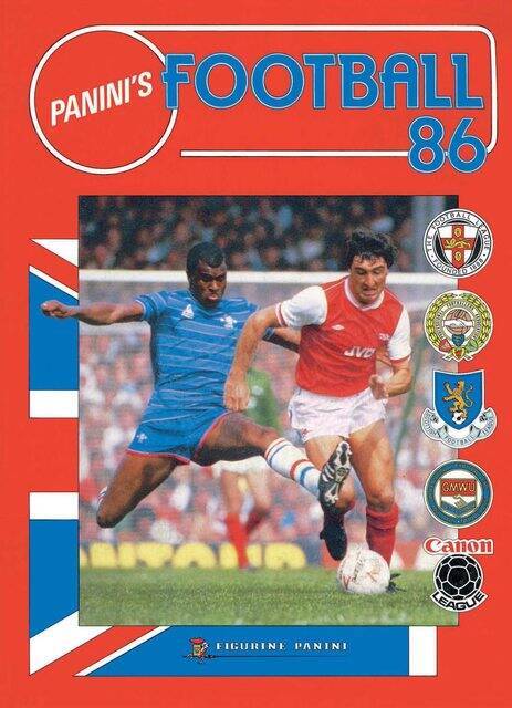 Liga Inglesa (Premier League) 86' - 87' (Panini, 1986): Categoría Normal