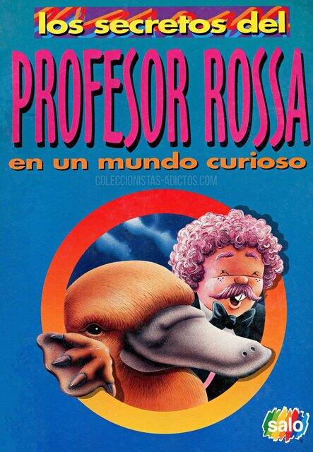 Profesor Rossa, En Un Mundo Curioso (Los Secretos del Profesor Rossa) (Salo, 1994): Álbum Digital (Categoría Premium)