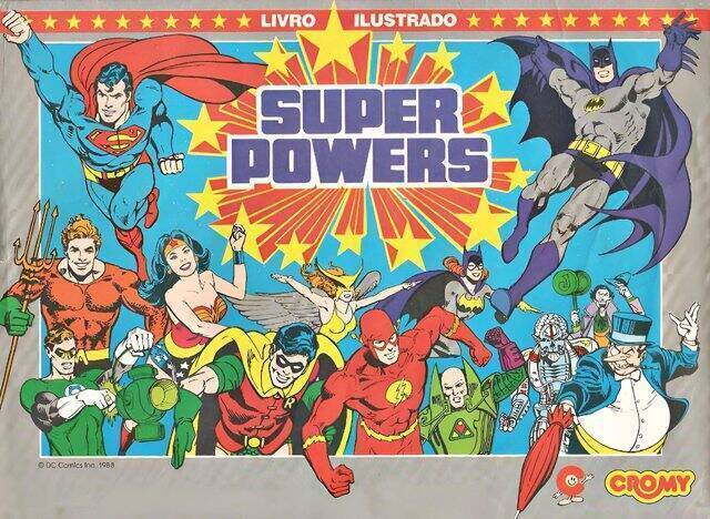 Super Amigos, Super Powers (Cromy, 1988): Categoría Normal