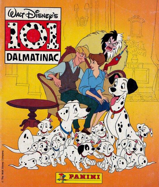 101 Dalmatas (Panini, 1997): Categoría Normal