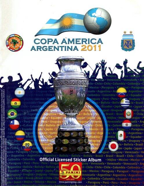 Copa América 2011 Argentina (Panini, 2011): Categoría Premium