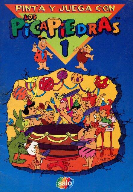 PicaPiedras, Libro N°1 [Libros de Pintar] (Salo, 1994): Categoría Premium