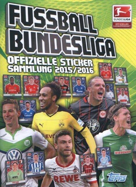 Liga Alemana (Bundesliga) 2015-16 (Topps, 2015): Categoría Normal