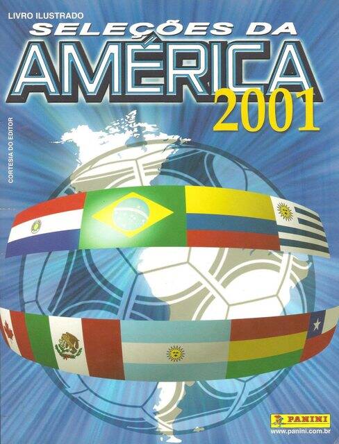 Copa América 2001 (Panini, 2001): Categoría Normal
