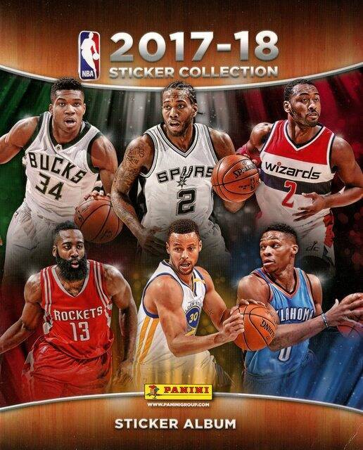 NBA Sticker Collection 2017-18 (Panini, 2017): Categoría Premium