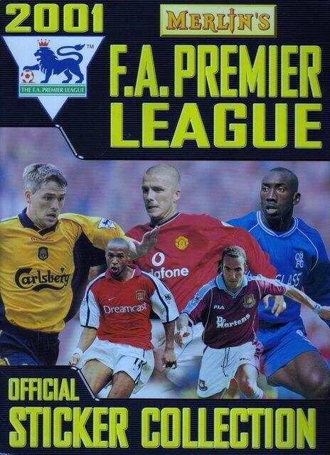 Liga Inglesa (Premier League) 2001 (Panini, 2001): Categoría Normal