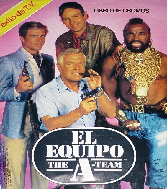 Los Magnificos (The A-Team) (Cromos, 1983): Categoría Normal
