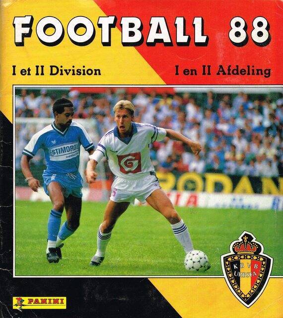 Liga Belga 88' (Football Belgium) (Panini, 1988): Categoría Normal