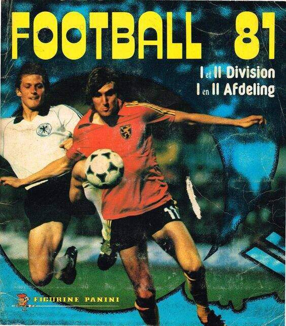 Liga Belga 81' (Football Belgium) (Panini, 1981): Categoría Normal