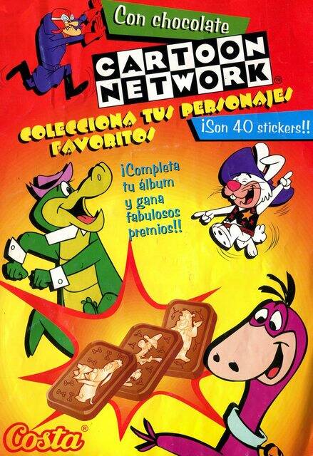 Cartoon Network, Coleccionador (Chocolates) (Costa, 1996): Categoría Premium