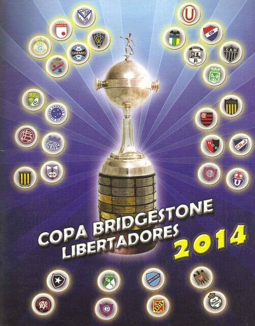 Copa Libertadores 2014 (Panini, 2014): Categoría Normal
