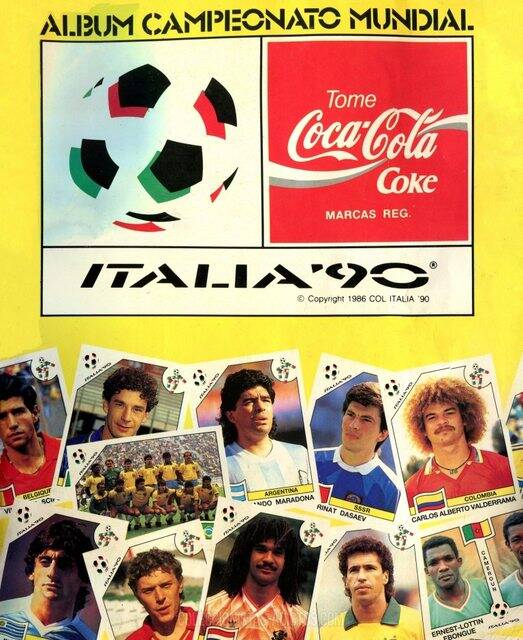 Copa Mundial 90' Italia (Coca-Cola, 1990): Categoría Premium