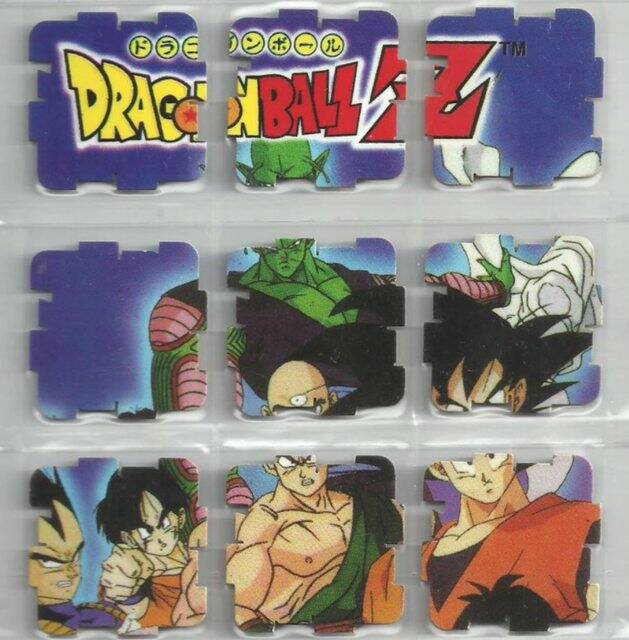 Dragon Ball Z Cubitazos (Laive, 2000): Categoría Normal
