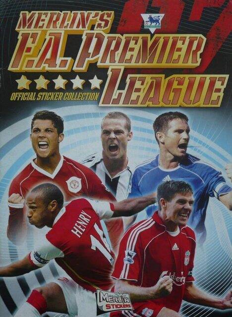 Liga Inglesa (Premier League) 2006-07 (Panini, 2006): Categoría Normal