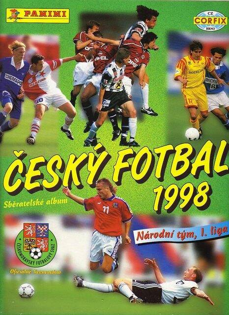 Liga Checa 1997-98' [Cesky Fotbal] (Panini, 2012): Categoría Normal