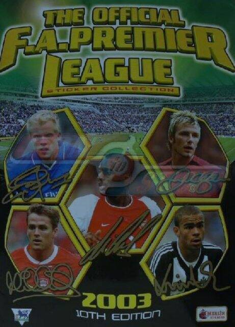 Liga Inglesa (Premier League) 2003 (Panini, 2003): Categoría Normal