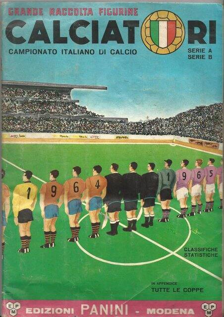 Liga Italiana 64'-65' (Panini, 1964): Categoría Normal