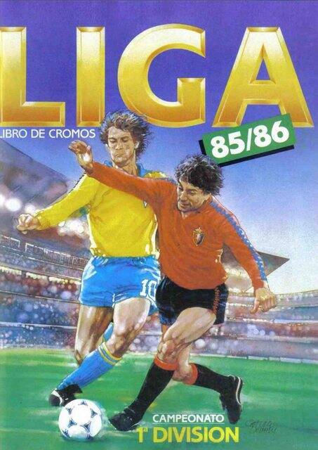Liga Española 85' - 86' (Panini, 1985): Categoría Normal