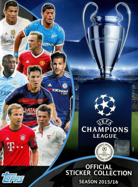 Champions League 2015-2016 (Topps, 2015): Categoría Premium
