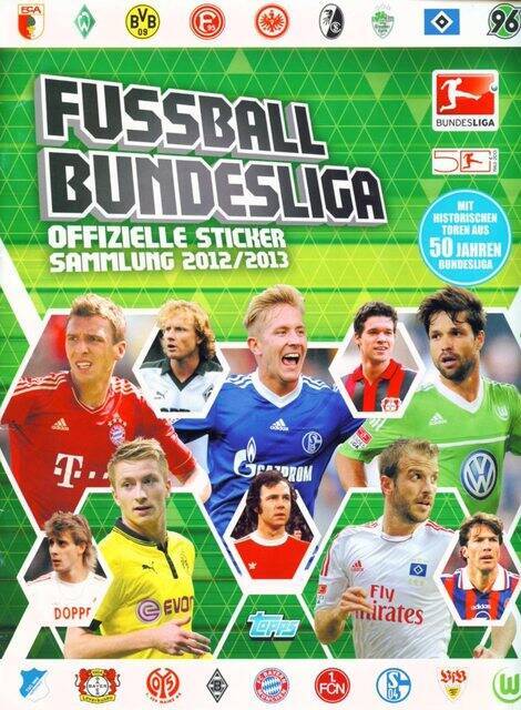 Liga Alemana (Bundesliga) 2012-13 (Topps, 2012): Categoría Normal