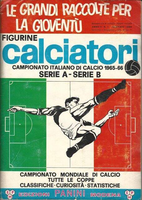 Liga Italiana 65'-66' (Bruguera, 1965): Categoría Normal