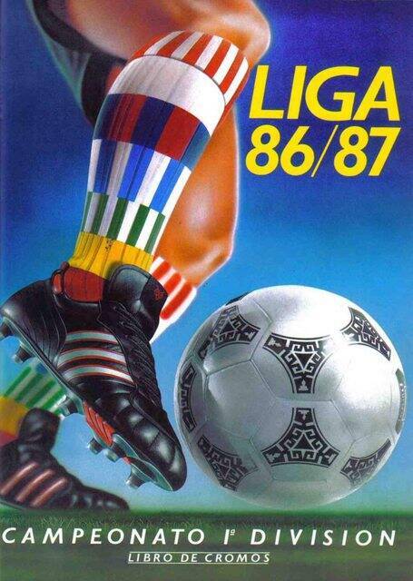 Liga Española 86' - 87' (Panini, 1986): Categoría Normal
