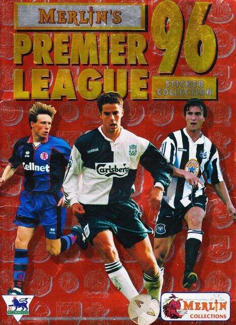 Liga Inglesa (Premier League) 96' - 97' (Panini, 1996): Categoría Normal