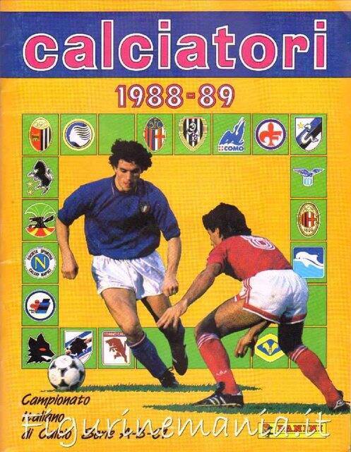 Liga Italiana 88'-89' (Panini, 1988): Categoría Normal