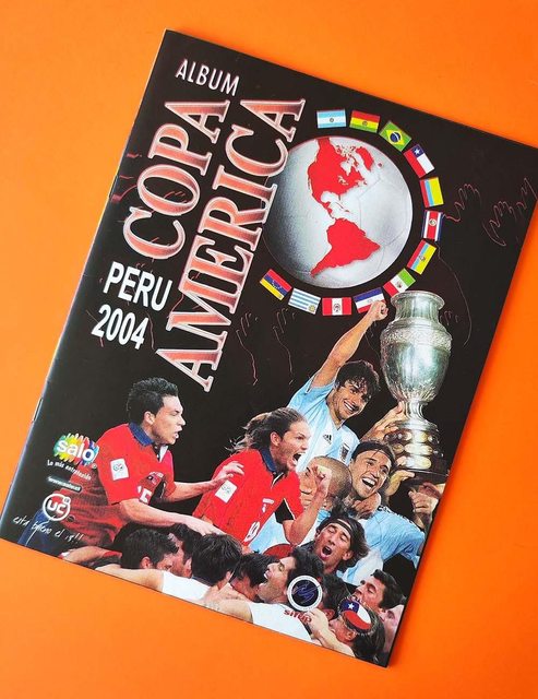 COPA AMÉRICA 2004: Álbum Completo (Con láminas impresas)