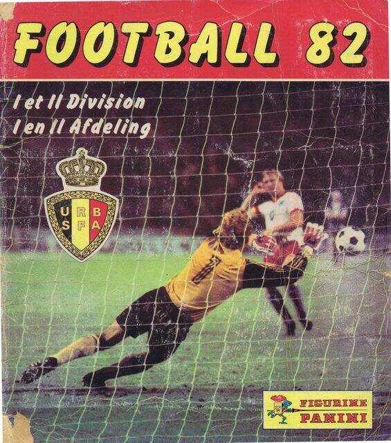Liga Belga 82' (Football Belgium) (Panini, 1982): Categoría Normal