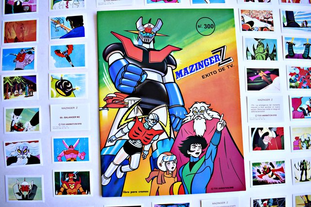 . Mazinger: Álbum Completo A Pegar