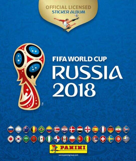 Copa Mundial 2018 Russia (Panini, 2018): Categoría Normal