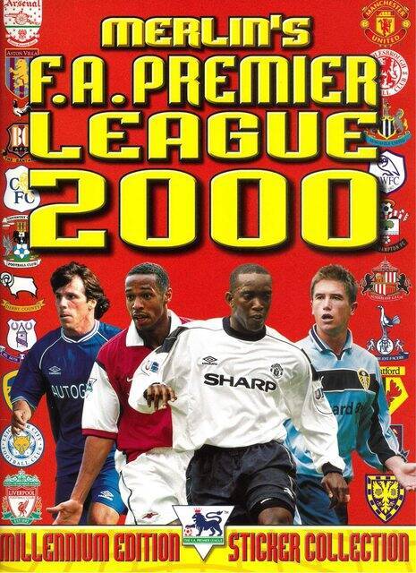 Liga Inglesa (Premier League) 00' (Panini, 2000): Categoría Normal