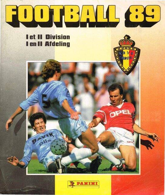 Liga Belga 89' (Football Belgium) (Panini, 1989): Categoría Normal
