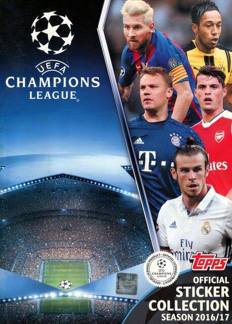 Champions League 2016-2017 (Topps, 2016): Categoría Premium